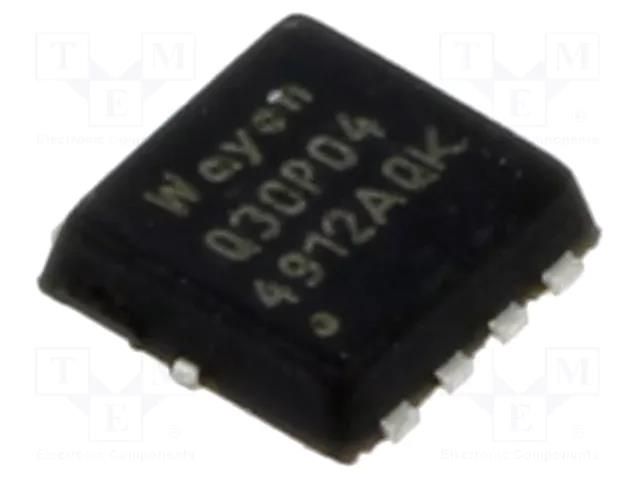 Transistor: P-MOSFET; unipolar; -40V; -30A; Idm: -120A; 21W WAYON WMQ30P04T1-CYG