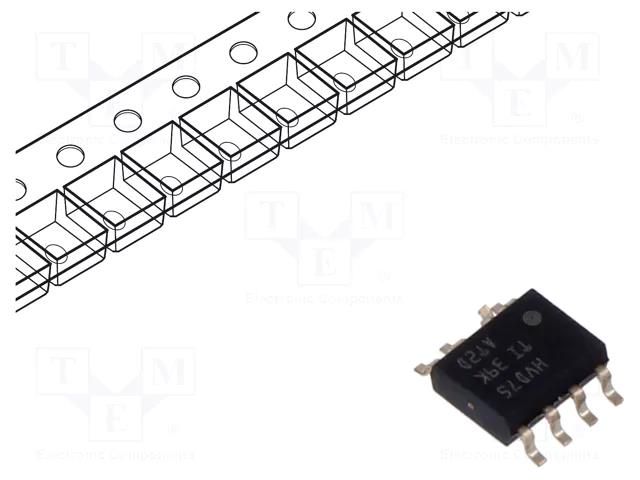 IC: interface; transceiver; half duplex,RS485; 20Mbps; 3÷3.6VDC TEXAS INSTRUMENTS SN65HVD75DR