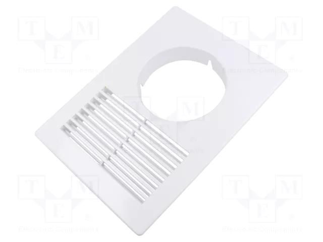 Accessories: ventilation grille; white; Body dim: 250x180x29mm DOSPEL S.A. 007-0159