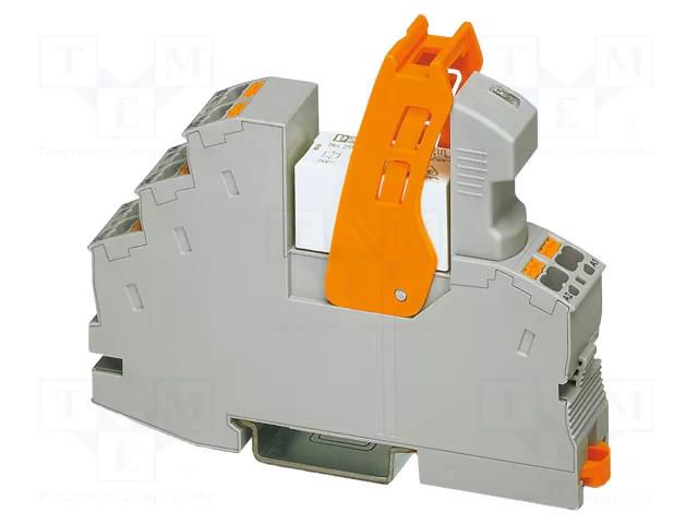 Relay: interface; DPDT; Ucoil: 24VAC; 50mA; 0.05A/30VAC; max.36VDC PHOENIX CONTACT RIF-1RPT-24AC/2XAU