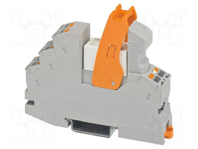 Relay: interface; SPST-NO; Ucoil: 24VDC; 10A; 10A/250VAC PHOENIX CONTACT RIF-1-RPT-24DC/1IC