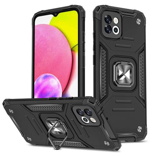 Wozinsky Ring Armor case for Samsung Galaxy A03 armored cover magnetic holder ring black, Wozinsky 5907769320507 5907769320507