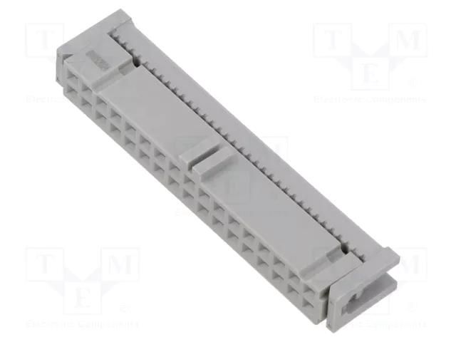 Connector: IDC; plug; female; PIN: 34; 891; 2.5A; IDC; 2.54mm; 2x17 3M 89134-0101