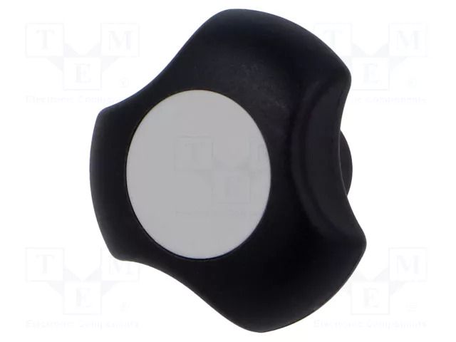 Knob; Ø: 40mm; Int.thread: M6; 13.5mm; H: 25mm; technopolymer PA ELESA+GANTER EG-167835-C3