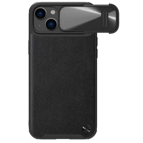 Nillkin CamShield Leather S Case iPhone 14 case cover with camera cover black, Nillkin 6902048249653 6902048249653