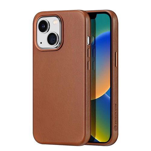 Dux Ducis Naples case for iPhone 14 magnetic leather case MagSafe brown, Dux Ducis 6934913034644 6934913034644