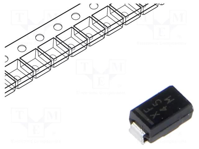 Diode: Schottky rectifying; SMA; SMD; 40V; 1.5A VISHAY VS-15MQ040HM3/5AT