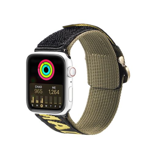 Dux Ducis Strap (Outdoor Version) Apple Watch Ultra strap, SE, 9, 8, 7, 6, 5, 4, 3, 2, 1 (49, 45, 44, 42 mm) nylon strap yellow bracelet, Dux Ducis 6934913035375 6934913035375
