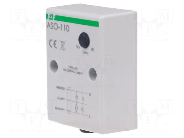 Staircase timer; wall mount; 110VAC; IP40; 10A; -25÷50°C F&F ASO-110