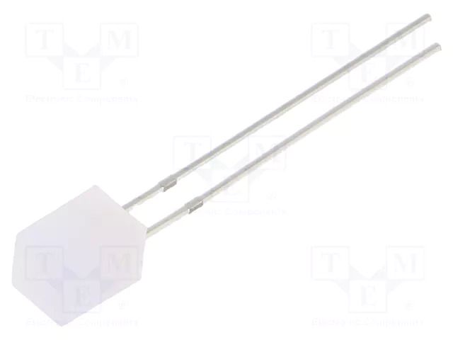 LED; red/green; rectangular; 5x5x7mm; bipolar,bicolour; 140°; 20mA OPTOSUPPLY OSRPP27NE2B