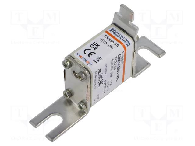 Fuse: fuse; 125A; 690VAC; aR; ceramic,industrial; NH000 MERSEN W330184