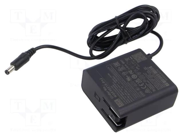Power supply: switching; mains,plug-in; 15VDC; 2A; 30W; 87% MEAN WELL NGE30I15-P1J