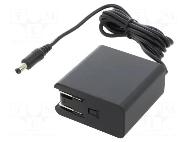 Power supply: switching; mains,plug-in; 48VDC; 0.94A; 45.1W; 91% MEAN WELL NGE45I48-P1J