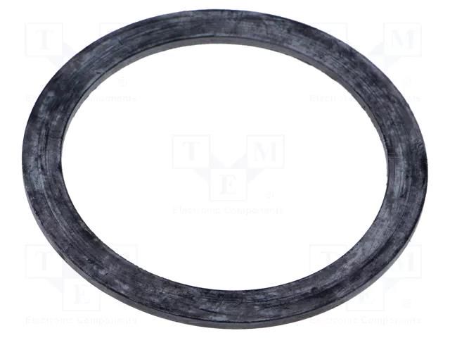 Gasket; neoprene; 2mm; M63 WEIDMÜLLER GWDR-M63-NP
