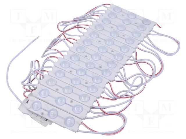 LED; yellow; 720mW; 15lm; IP67; 160°; No.of diodes: 3; -25÷55°C; 2835 POS MW-MLD-2835-3Y