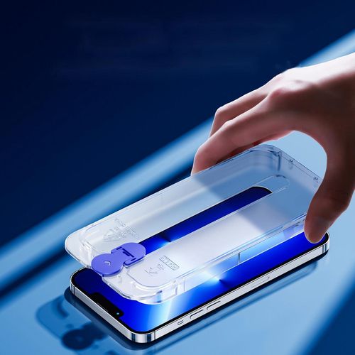 Joyroom Knight glass for iPhone 14 Plus with mounting kit transparent (JR-H11), Joyroom 6956116732080 6956116732080