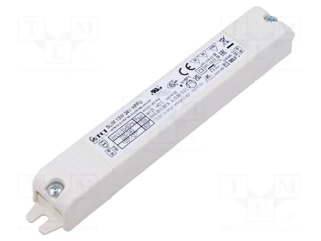 Power supply: switching; LED; 24VDC; 550mA; 100÷127VAC,220÷240VAC TCI 141122