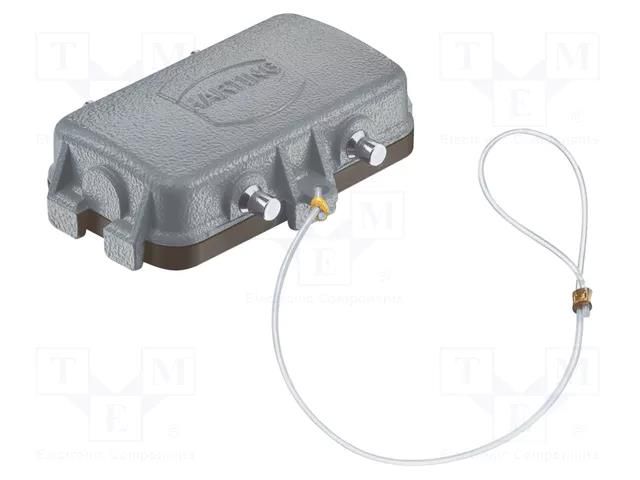 Han B Protect Cover Die Cast f Hood PG16 HARTING 09300105457