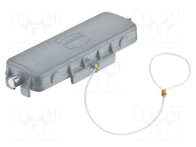Han B Prot.Cover Die Cast for CtoC hood HARTING 09300245436