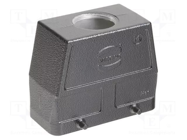 16B Hood TE HC 4 Pegs PG 21 Black HARTING 09307160420