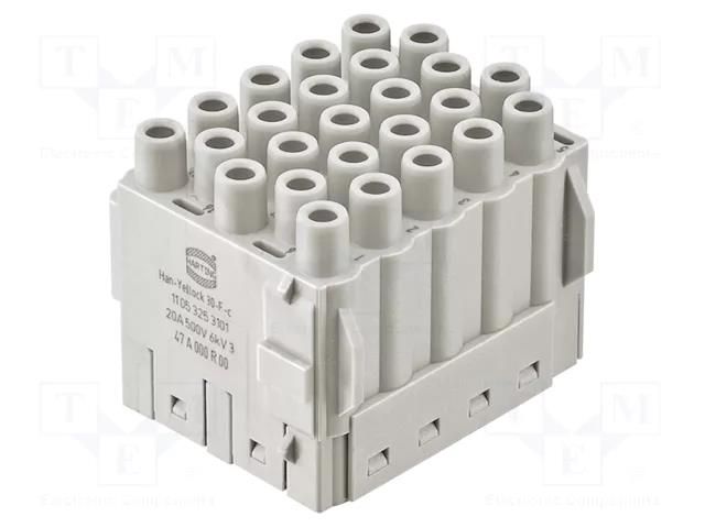 Yellock Monoblock 30 female HARTING 11053253101
