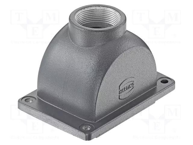 Han-Yellock 30-feed through hood-M32 HARTING 11123001702