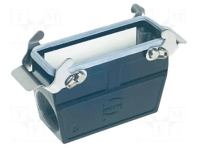 Enclosure: for HDC connectors; Han® M; size 24B; zinc alloy; IP65 HARTING 19370240733