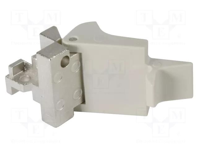 DIN-Power fixing bracket right D20 metal HARTING 09068009948