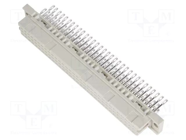Connector: DIN 41612; plug; female; PIN: 64; straight; 2A; soldering HARTING 09032646823