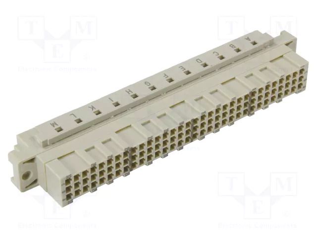 Connector: DIN 41612; plug; female; PIN: 96; straight; 2A; crimped HARTING 09035963214