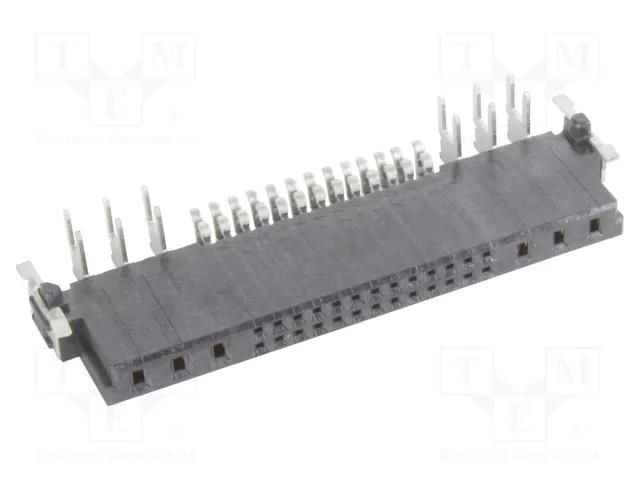 Connector: PCB to PCB; socket; female; PIN: 32(6+26); 50/120VAC HARTING 15856262701000