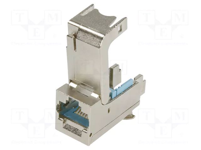 PIN: 8; preLink RJ45 Keystone module angled; RJ45; straight; 8p8c HARTING 20825000002