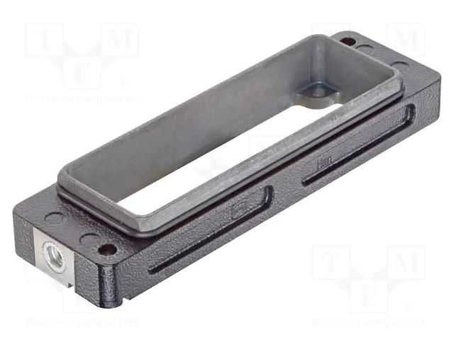 Enclosure for connectors: HDC; size 24HPR; Han® HPR; Body: black HARTING 09400240371