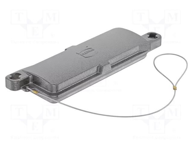 Protection cover; size 24B; Han® HPR; threaded joint,latch HARTING 09400245404