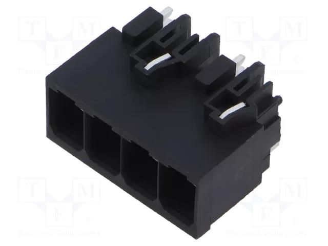 Connector: pluggable terminal block; black; 7.5mm; ways: 4 DEGSON ELECTRONICS 9EDGVHB-7.5-04P-13