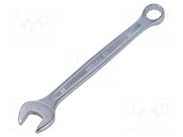 Wrench; combination spanner; 14mm; Overall len: 180mm BETA BE42/14