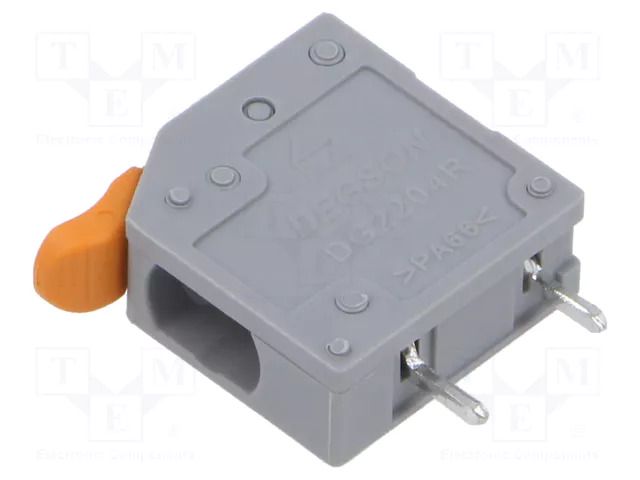 Connector: PCB terminal block; terminal; 32A; 400V; angled 90° DEGSON ELECTRONICS DG2204R-5.0-01P-11