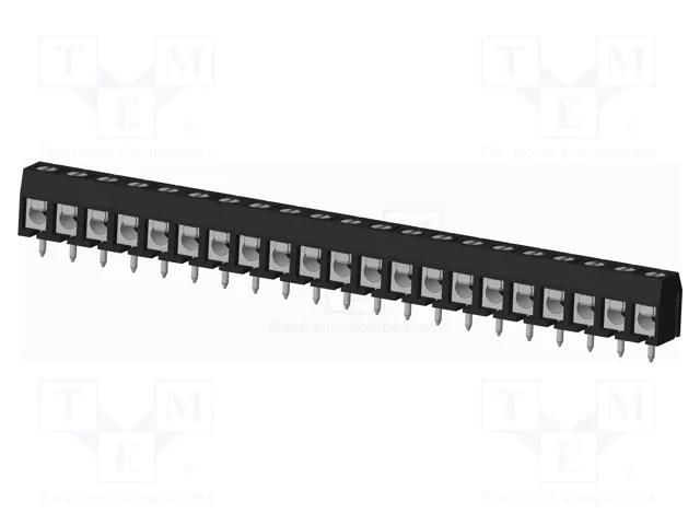 Connector: PCB terminal block; terminal; TC; PIN: 21; on PCBs; 1x21 AMPHENOL ANYTEK TC210303C500G