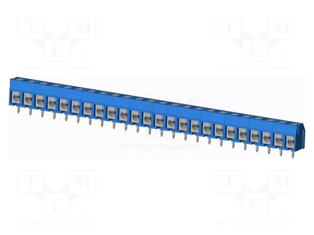 Connector: PCB terminal block; terminal; TC; PIN: 24; on PCBs; 1x24 AMPHENOL ANYTEK TC2423620000G