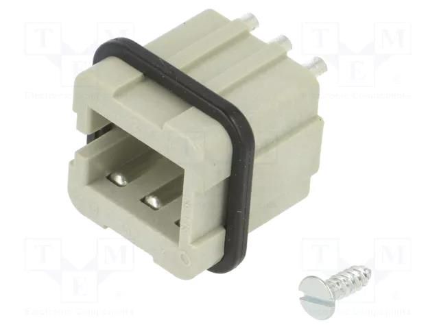 Connector: HDC; female; EPIC STA; PIN: 6; size H-A 3; 10A; 60V LAPP 10485200