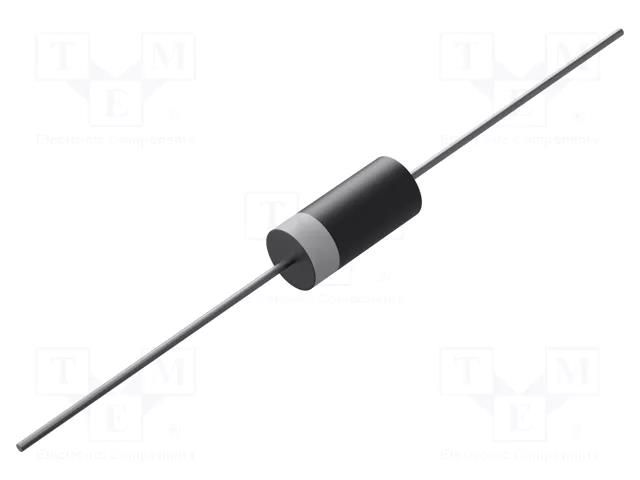 Diode: rectifying; THT; 1.3kV; 1A; Ammo Pack; Ifsm: 30A; DO41 DC COMPONENTS BY133-DC