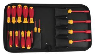 15 PIECE Insulated Screwdriver & Nut Driver Set 32190