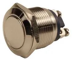 ANTI-VADAL PUSHBUTTON SWITCH, SPST, 2A, 48VDC PV1F640SS.