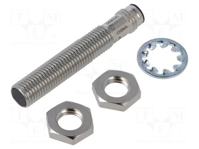 Sensor: inductive; OUT: PNP / NO; 0÷2mm; 10÷30VDC; M8; IP67; 100mA OMRON E2E-X2B1TL8-M3