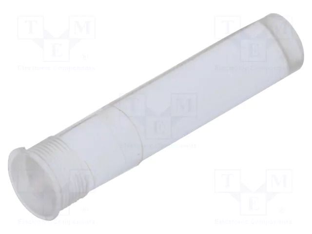 Fiber for LED; Ø4.6mm; L: 19.1mm; round; Front: convex; flexible BIVAR UHF4-0.750-N-67