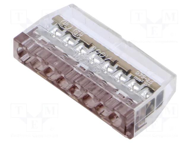 Quick splice; 24A; 600V; for cable; spring clamp; 0.75÷4mm2 SIMET SCP8