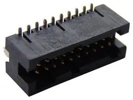 HEADER, SMT, 6.35MM, 20WAY 5-104655-3