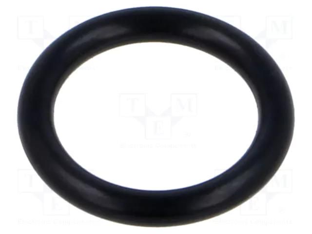 O-ring gasket; NBR caoutchouc; Thk: 4mm; Øint: 22mm; black ORING USZCZELNIENIA TECHNICZNE O-22X4-70-NBR