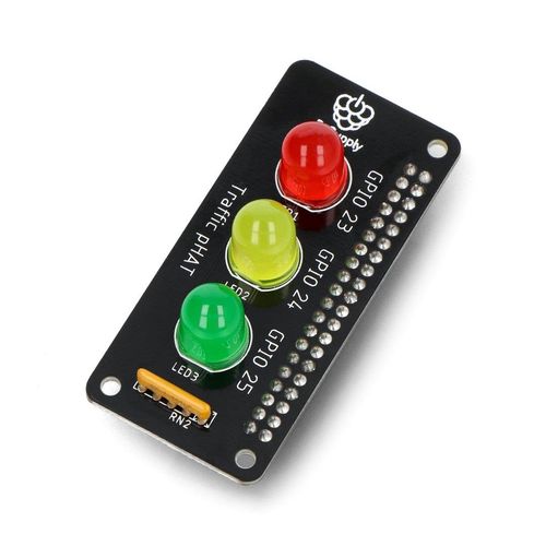 Traffic pHAT - LED hat for Raspberry Pi Zero - Pi Supply PIS-1778 SUP-21344 646648338848