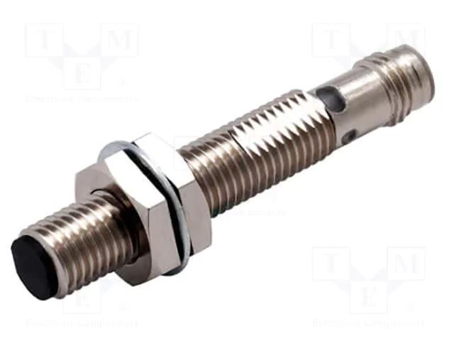 Sensor: inductive; OUT: PNP / NO; 0÷4mm; 10÷30VDC; M8; IP67; 50mA OMRON E2E-X4B1TL8-M5
